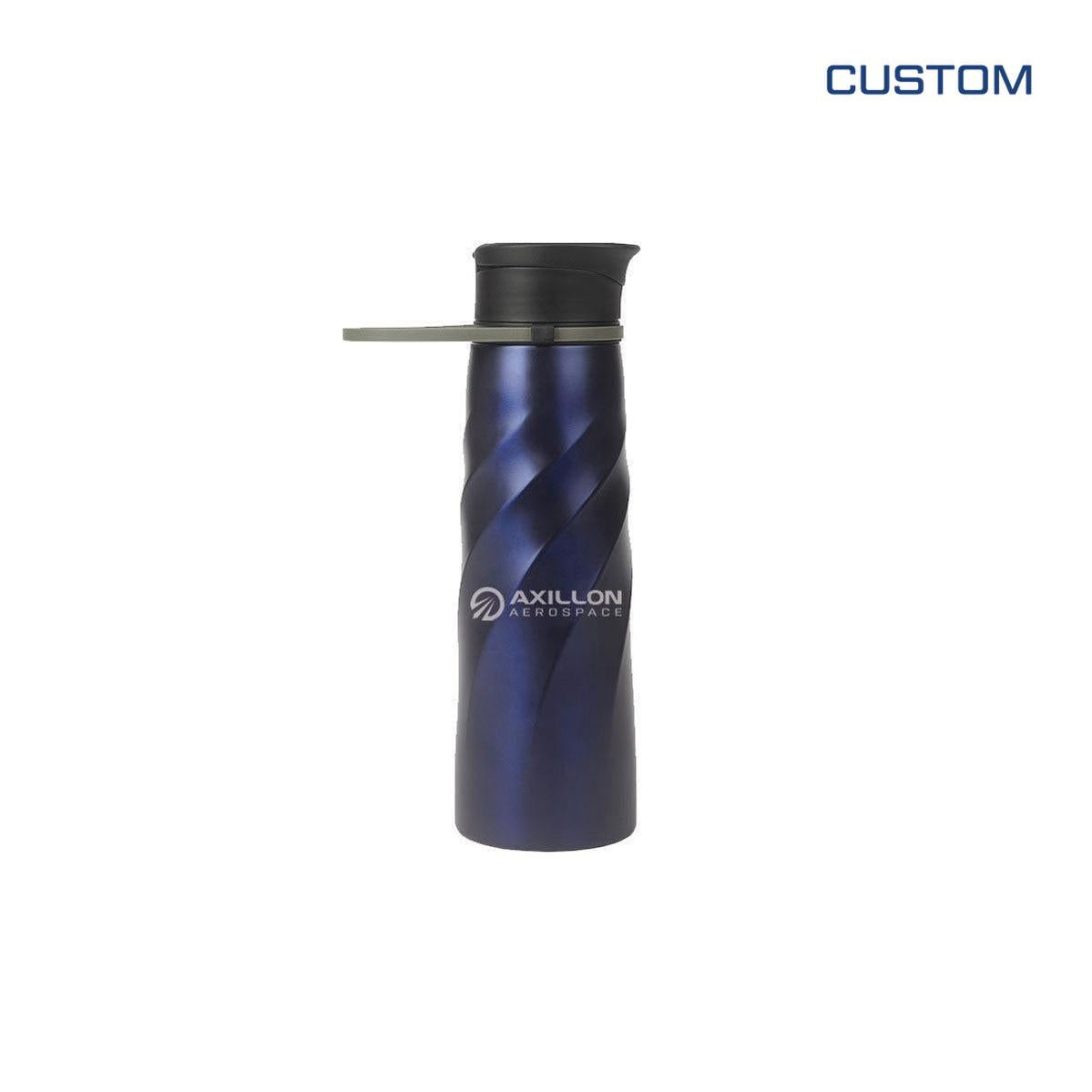 Axillon Perka® Tristan 34 oz./1L Single Wall Stainless Steel Sport Bottle
