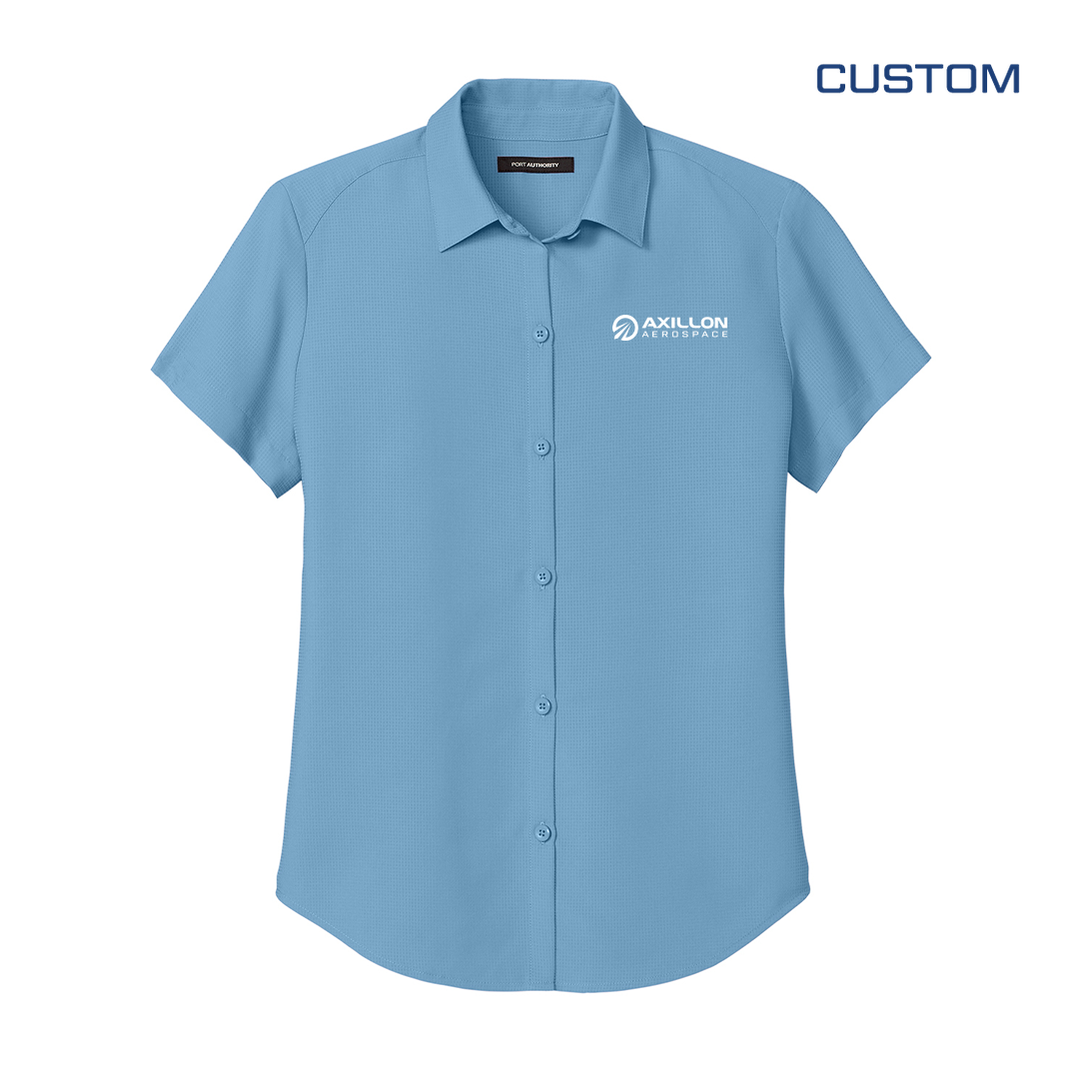 Axillon Port Authority® Women’s Short Sleeve UV Dockside Shirt