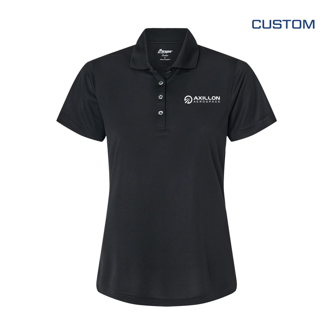 Axillon Women's Saratoga Performance Mini Mesh Polo