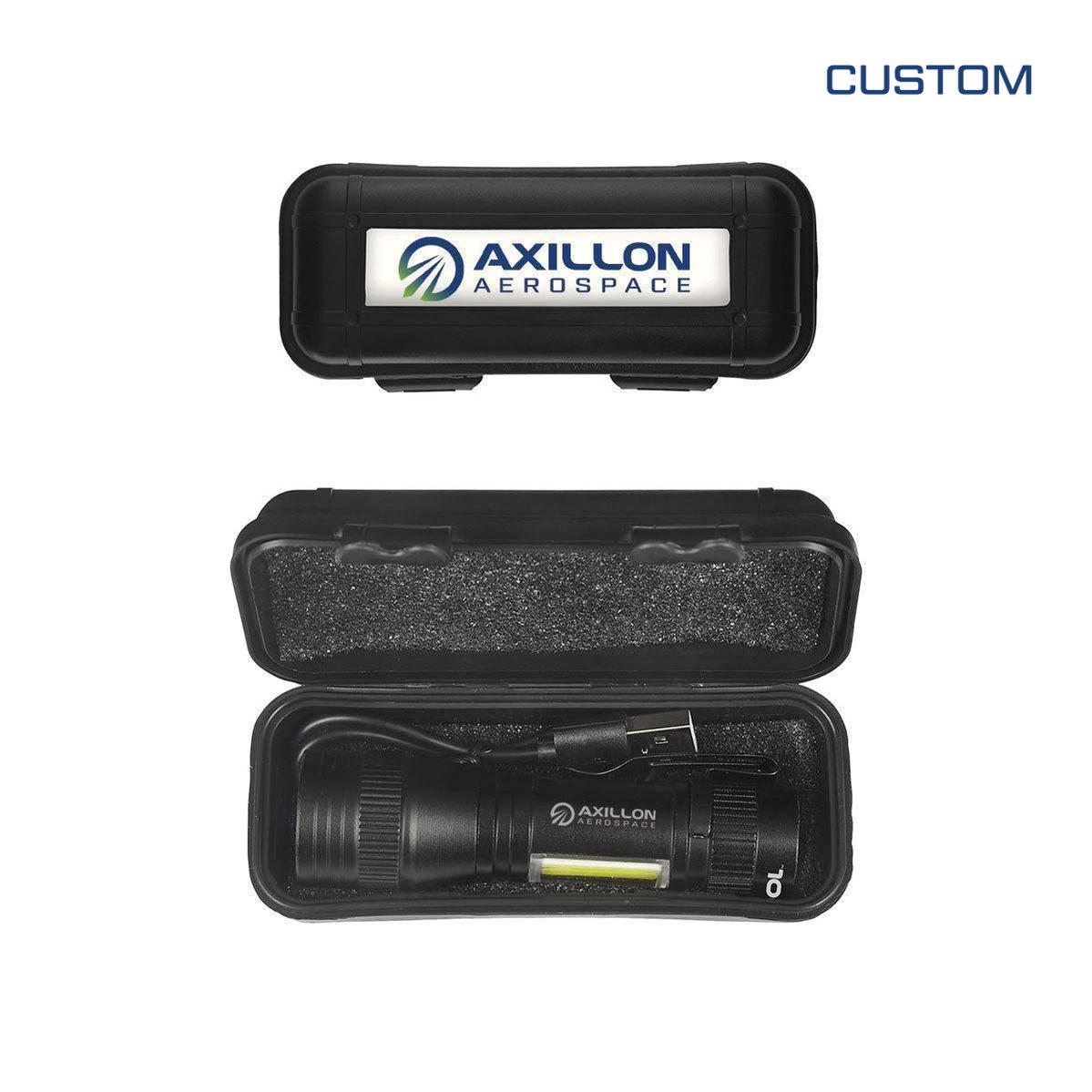 Axillon iCOOL® Woodland Mini Rechargeable Tactical Flashlight