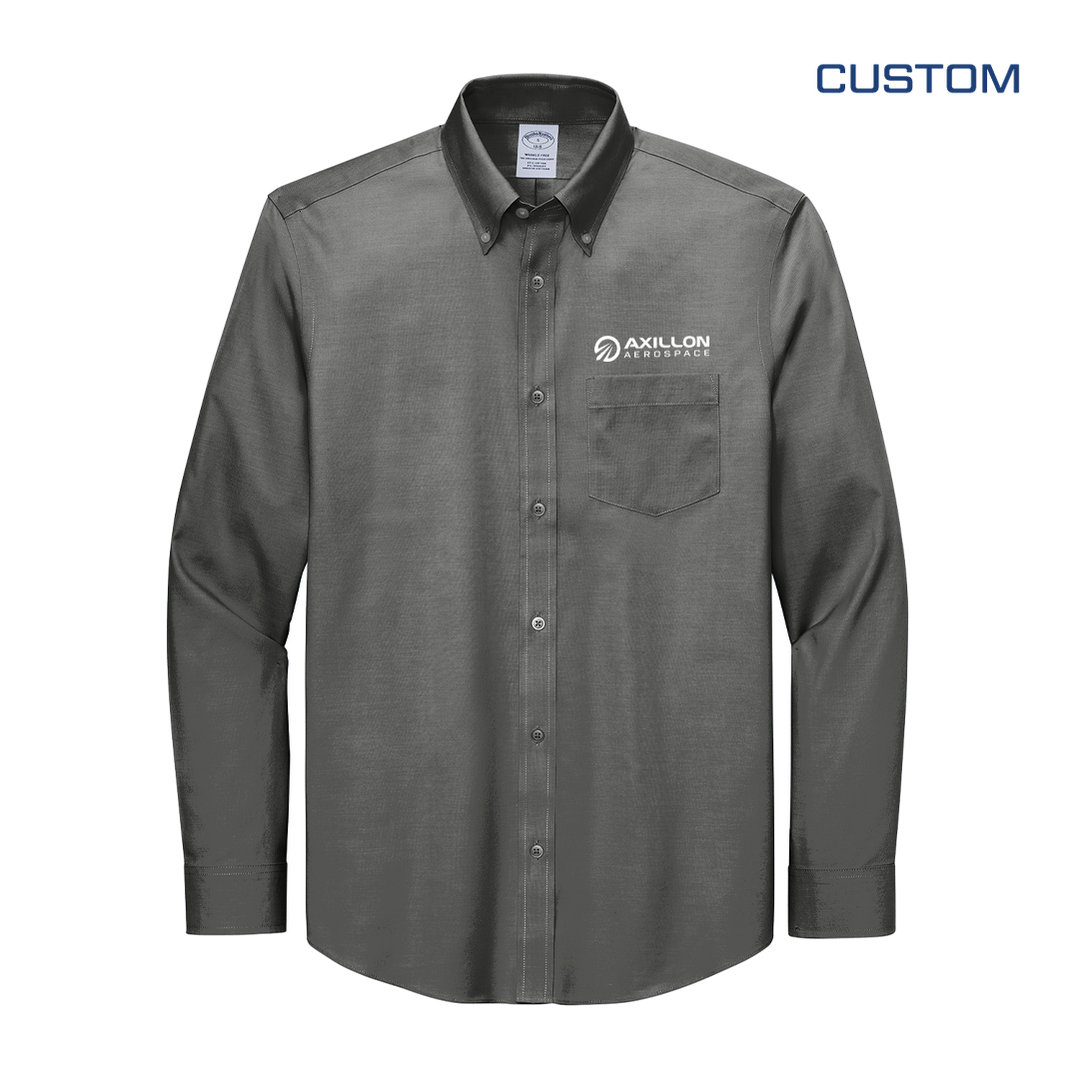 Axillon Brooks Brothers® Wrinkle-Free Stretch Pinpoint Shirt