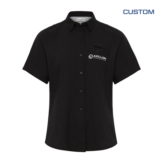 Axillon Women's Hatteras Performance Short Sleeve Fishing Shirt